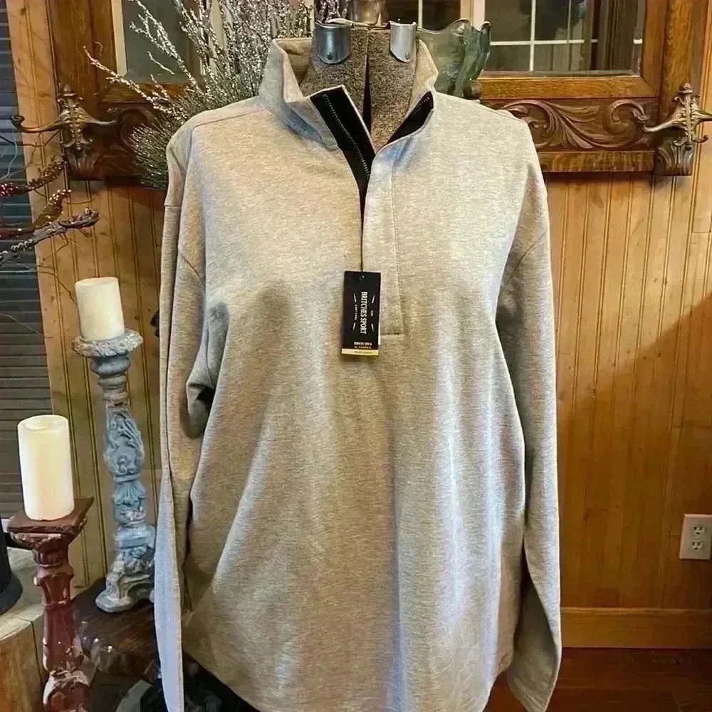 Britches sport 1X men’s long sleeve polo.